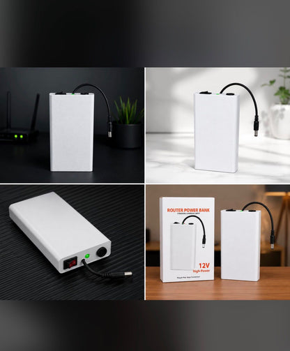Xiaomi Mi 12V Router Power Bank – Mini UPS Battery Backup for Wi-Fi Routers
